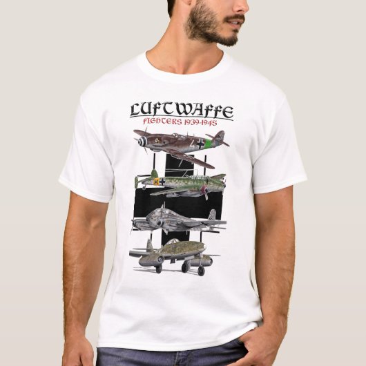 WORLD WAR II LUFTWAFFFIGHTER SHIRT (Voorkant)