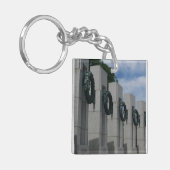 World War II Memorial Wreaths I Sleutelhanger (Voorkant Links)