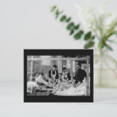 World War One Zurse Field Hospital Briefkaart (Staand voorkant)