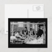 World War One Zurse Field Hospital Briefkaart (Voorkant / Achterkant)