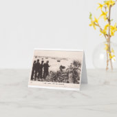 World War Two American Soldiers Kaart (Gele Bloem)