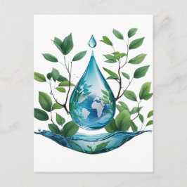 World Water Day Briefkaart