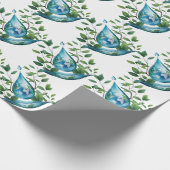 World Water Day Cadeaupapier (Hoek)