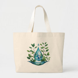 World Water Day Grote Tote Bag