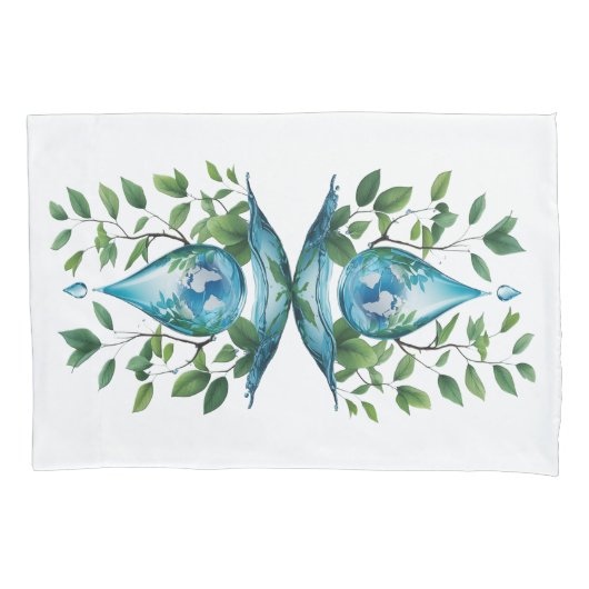 World Water Day Kussensloop (Voorkant)