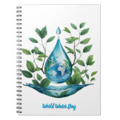 World Water Day Notitieboek (Voorkant)