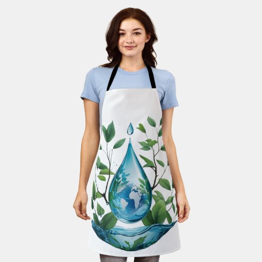 World Water Day Schort (Gedragen)