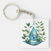 World Water Day Sleutelhanger (voorkant)