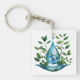 World Water Day Sleutelhanger