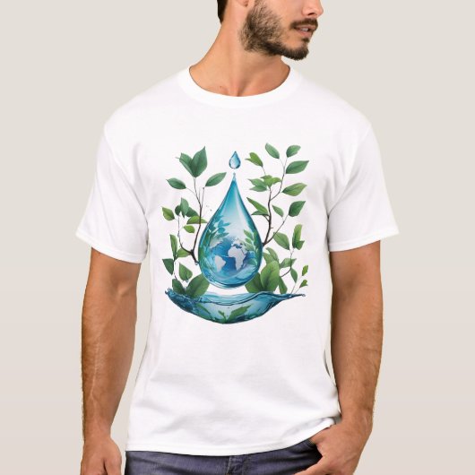 World Water Day T-shirt (Voorkant)