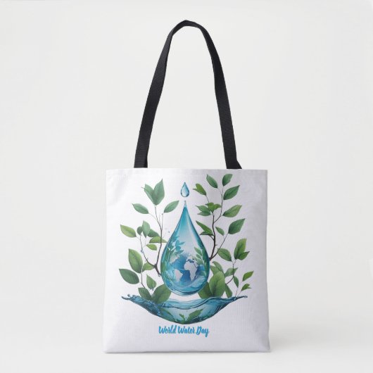 World Water Day Tote Bag (Voorkant)