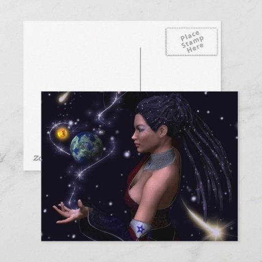 World Weaver Briefkaart (Voorkant / Achterkant)