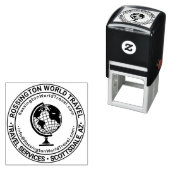 World Wereldbol Bedrijfsnaam Locatie URL E-mail Zelfinktende Stempel (In situ)