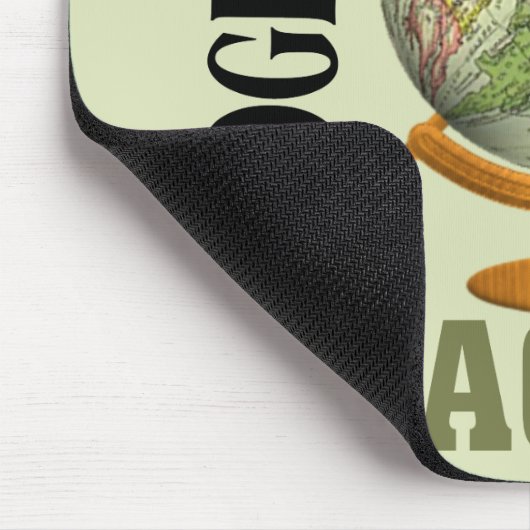 World Wereldbol Geography Teacher Muismat (Hoek)