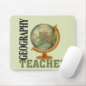 World Wereldbol Geography Teacher Muismat (Met muis)