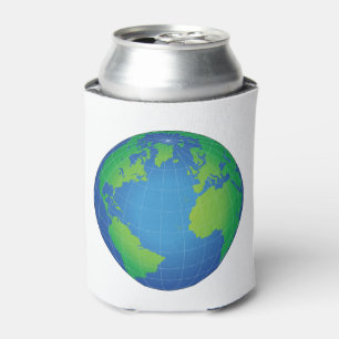 World Wereldbol Map Blikjeskoeler