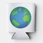 World Wereldbol Map Blikjeskoeler (Voorkant)