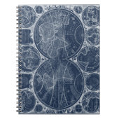 World Wereldbollen Blueprint Notitieboek (Voorkant)