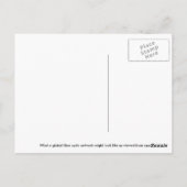 World Wide Web Light Network Briefkaart (Achterkant)