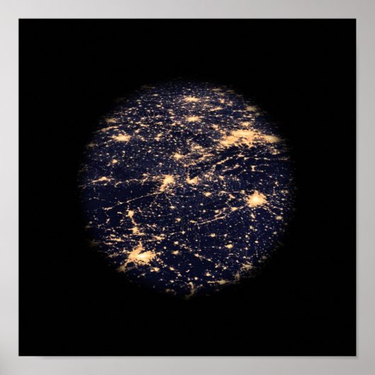 World Wide Web of Light Network Poster (Voorkant)