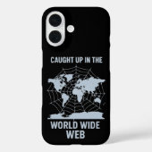 World Wide Web Phone Case (Achterkant)