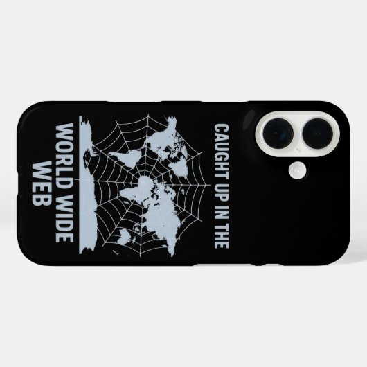 World Wide Web Phone Case (Achterkant (horizontaal))