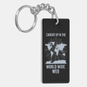 World Wide Web Sleutelhanger (Voorkant Links)