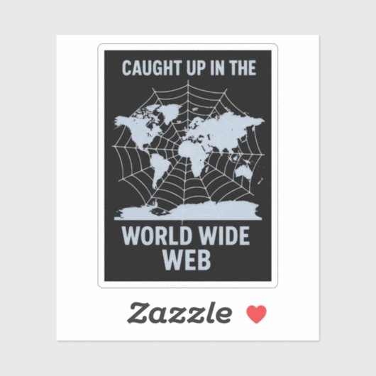 World Wide Web Sticker (Vel)