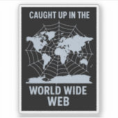 World Wide Web Sticker (Voorkant)