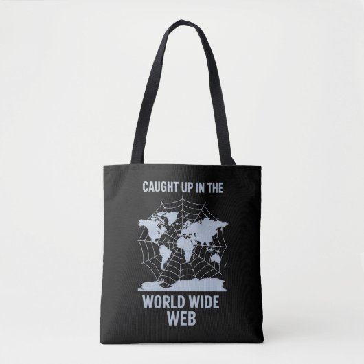 World Wide Web Tote Bag (Voorkant)