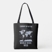 World Wide Web Tote Bag (Achterkant)