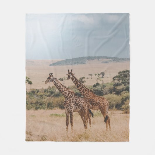 WORLD WILDLIFE DAY FLEECE DEKEN (Voorkant)