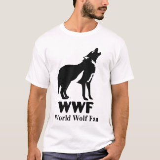 World Wolf Fan T-shirt