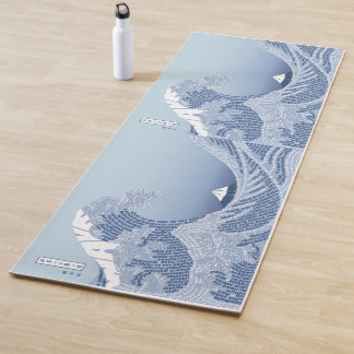 World Woord Wave Yoga Mat