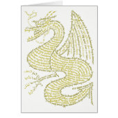 World Word Gold Dragon Kaart (Voorkant)