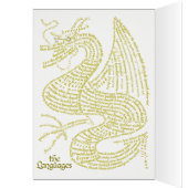 World Word Gold Dragon Kaart (Binnen (Links))