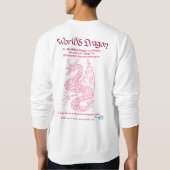 World Word Red Dragon Sweatshirt (Achterkant)