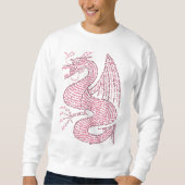 World Word Red Dragon Sweatshirt (Voorkant)