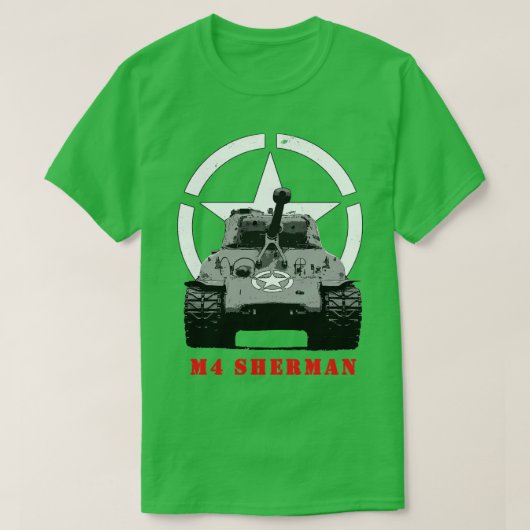 WorldII M4 Sherman Tank (Design voorkant)
