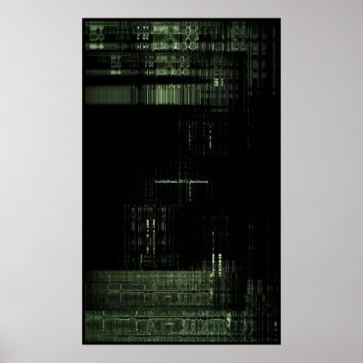 worldoftreez2012desistance verticaal poster (Voorkant)