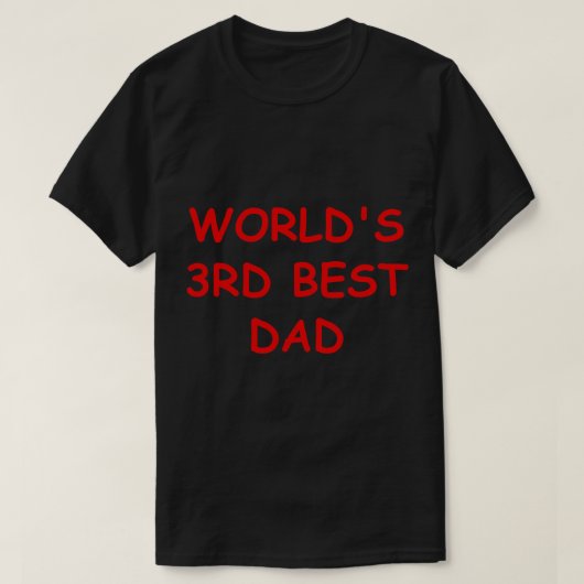 Worlds3rdBestDad(BojackHorseman) T-shirt (Design voorkant)