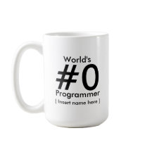 World's #0 Programmer - Gepersonaliseerd