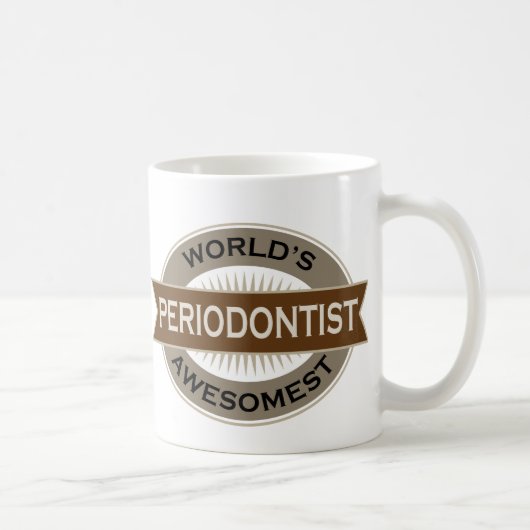 Worlds Awesomest Periodontist Koffiemok (Rechts)