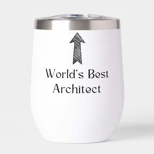 Worlds Best Architect Funny Architect Custom (Voorkant)
