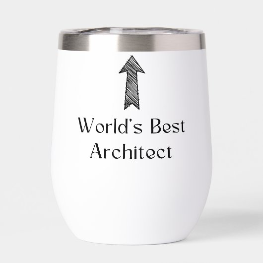 Worlds Best Architect Funny Architect Custom  (Achterkant)