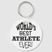 World's Best Athlete Ever Sleutelhanger (Voorkant)