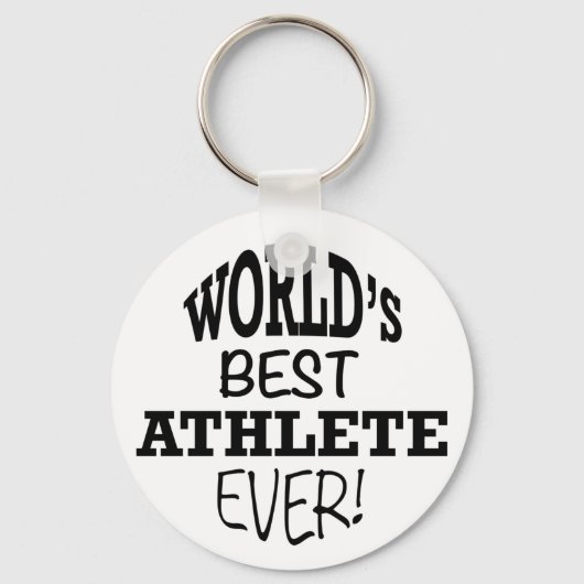 World's Best Athlete Ever Sleutelhanger (Voorkant)
