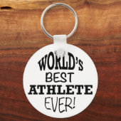 World's Best Athlete Ever Sleutelhanger (Voorkant)