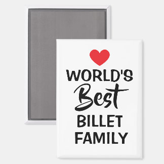 World's Best Billet Family Decorative Magneet