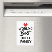 World's Best Billet Family Decorative Magneet (Insitu (Vaatwasser))